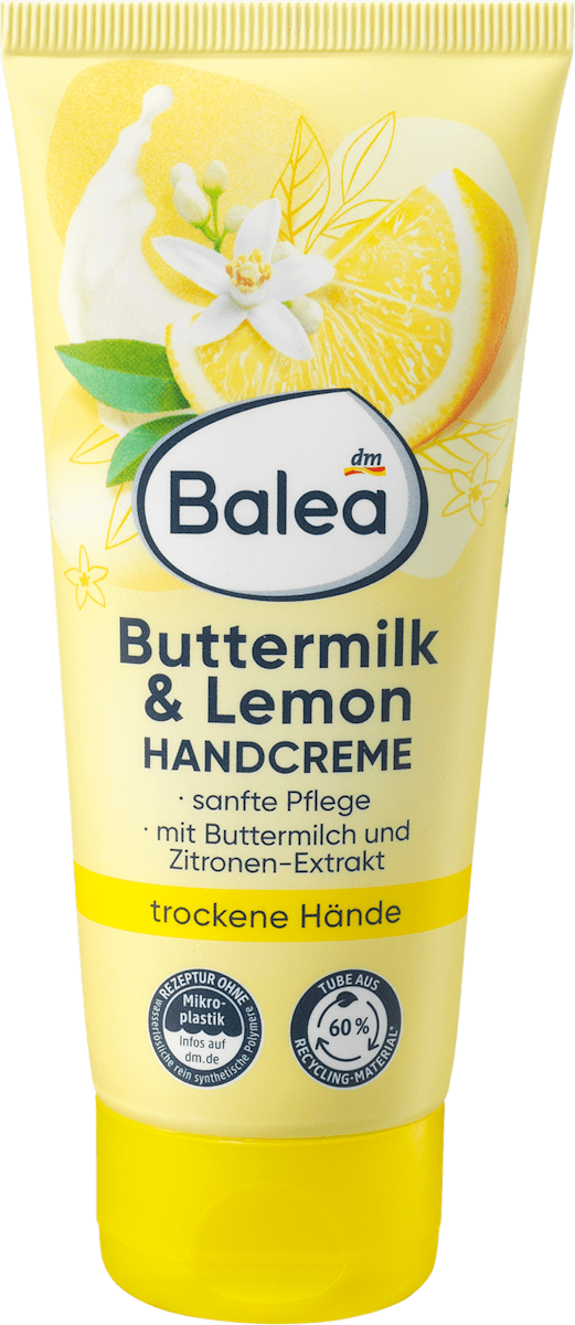 Крем для сухой кожи рук TM Balea Buttermilk&Lemon 100 мл