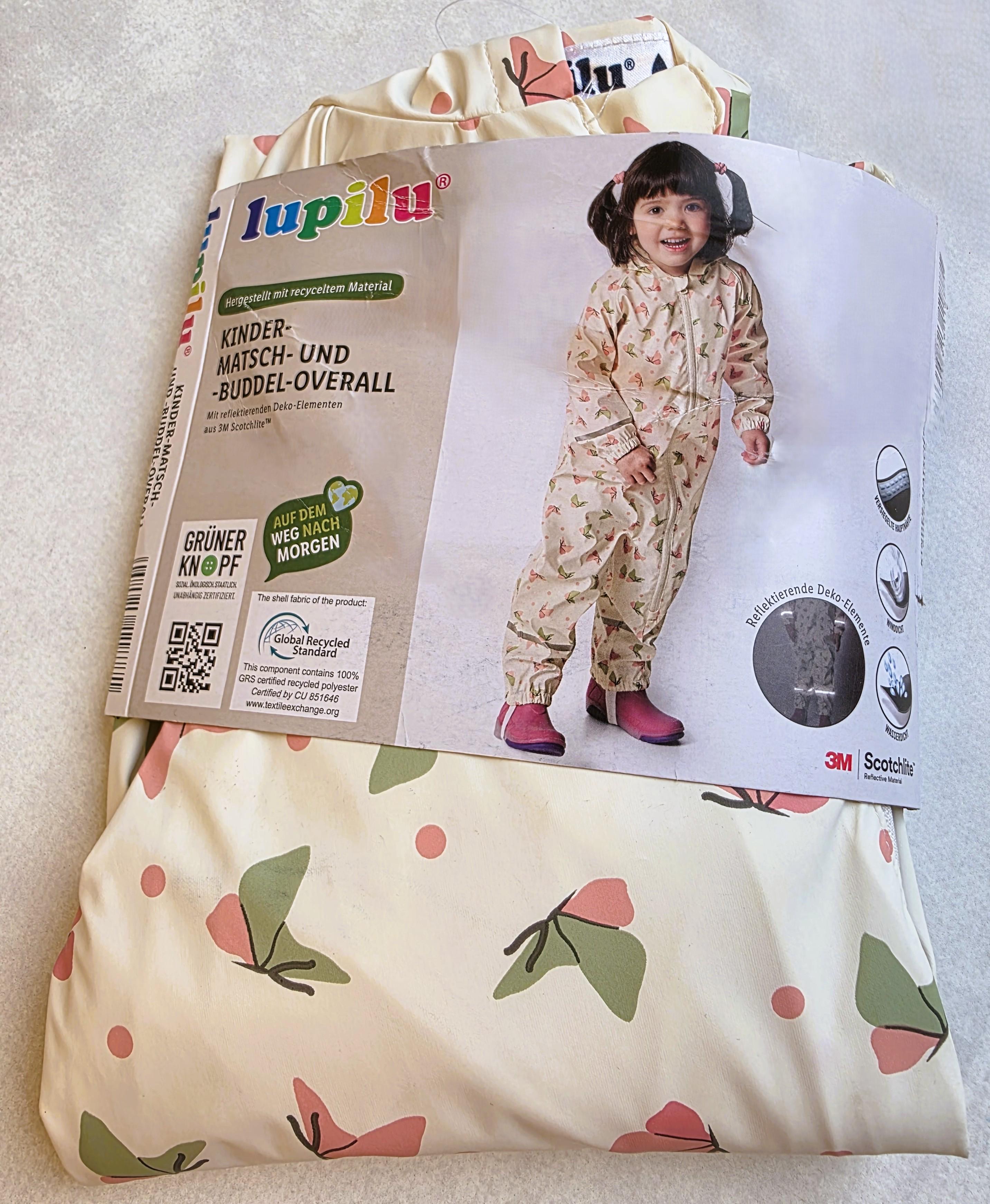 Дождевик-комбинезон детский Lupilu без утепления грязезащитный 74-80 см (118764) - фото 4 Дождевик-комбинезон детский Lupilu без утепления грязезащитный 74-80 см (118764) - фото 4