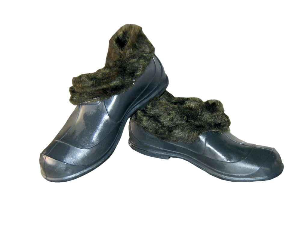 Калоші Verona на хутрі р. 38 Чорний (02448)