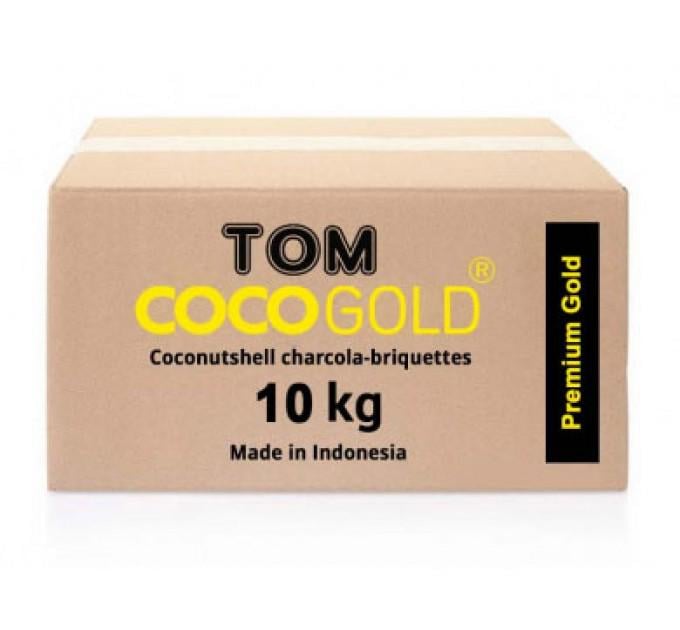 Вугілля кокосове Tom Coco Gold 10 кг 72 шт. (12208939) - фото 2