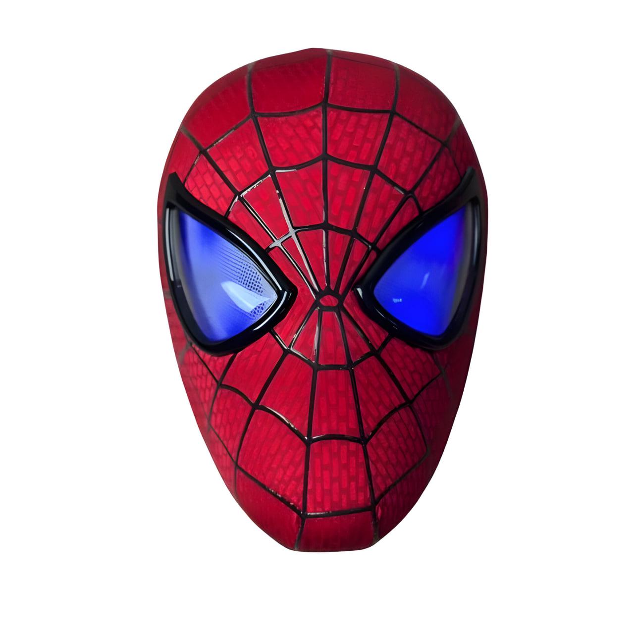 Маска Spiderman Человек-паук с подвижными глазами и световыми эффектами 26х18х14 см (352) Маска Spiderman Человек-паук с подвижными глазами и световыми эффектами 26х18х14 см (352)