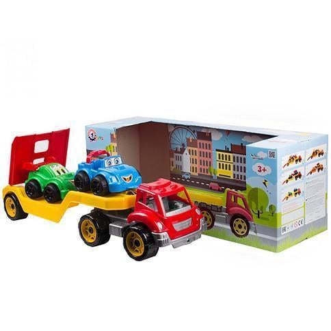 Машина Технок Автовоз Техн.3909 із набором машинок (2335543712)