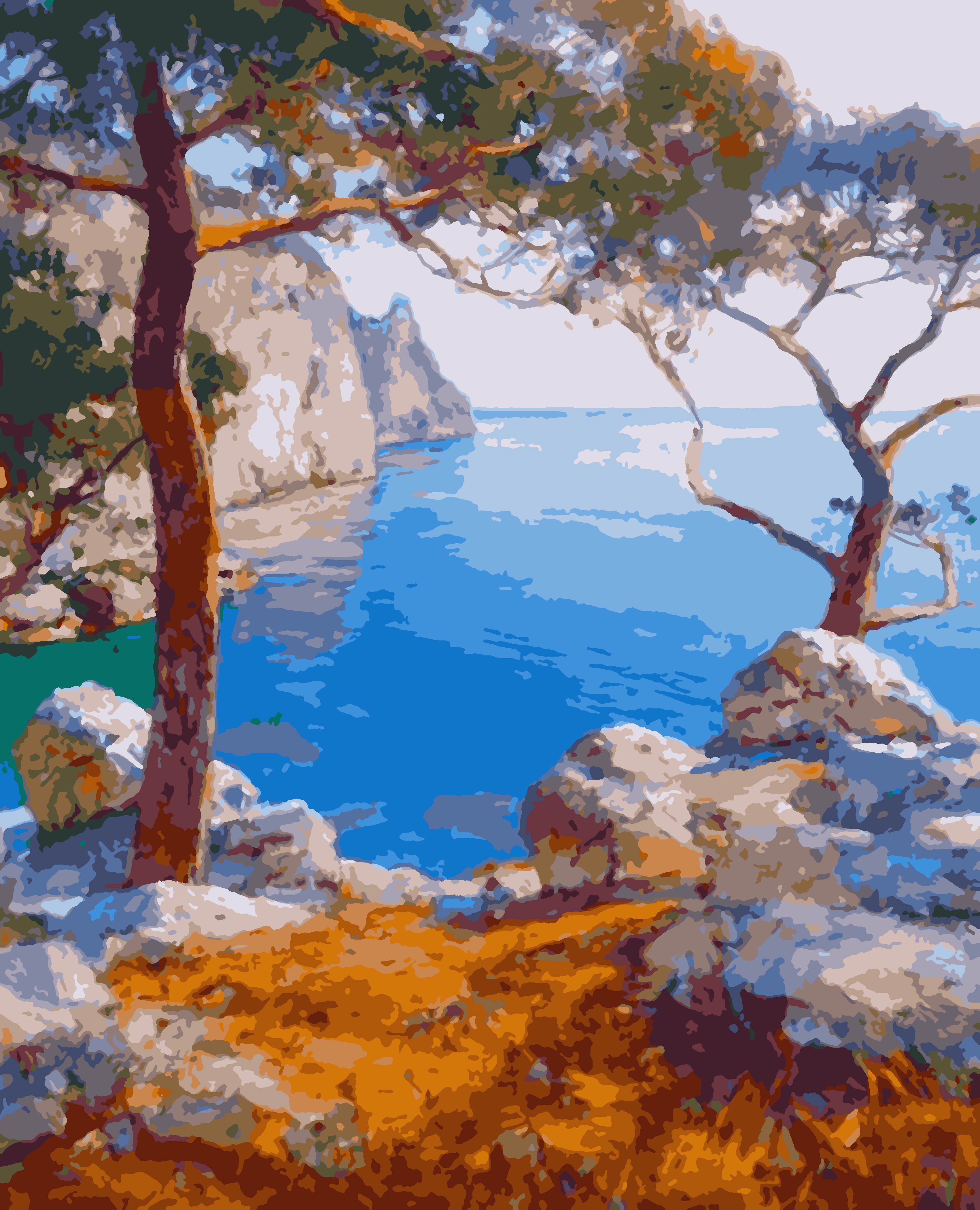 Картина по номерам Artissimo Крым 40x50 см (ART-B-7443)