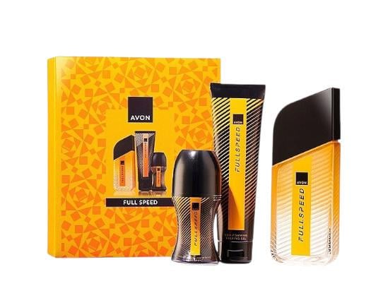 Парфюмерно-косметический набор Avon Full Speed для него edt 100 мл/deo 50 мл/gel 100 мл (158511371)