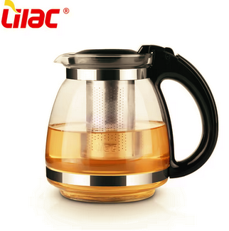 Заварник для чая LILAC S91 инфьюзерного типа с фильтром из нержавеющей стали 1500 мл (27667589) - фото 2