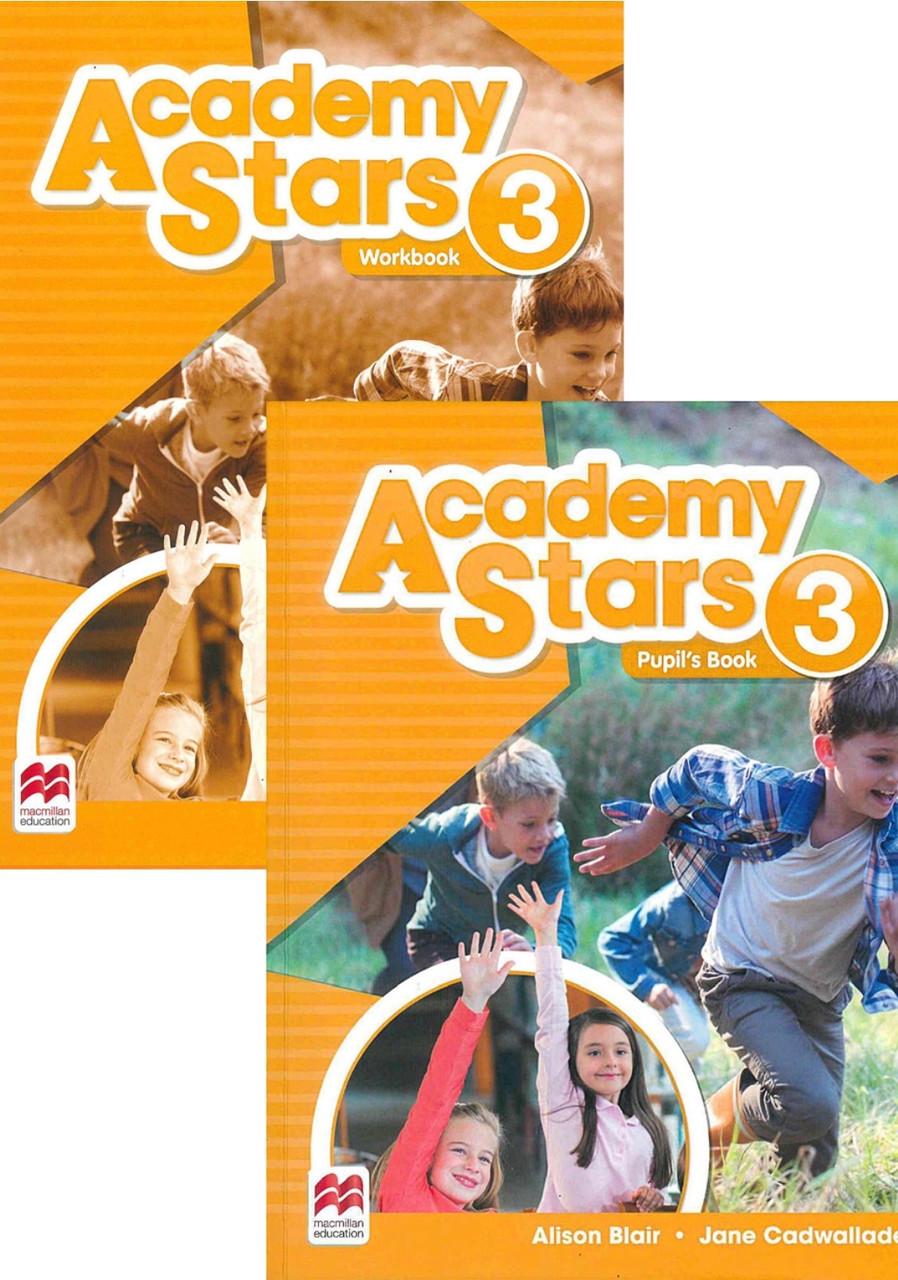 Учебник и рабочая тетрадь Academy stars 3