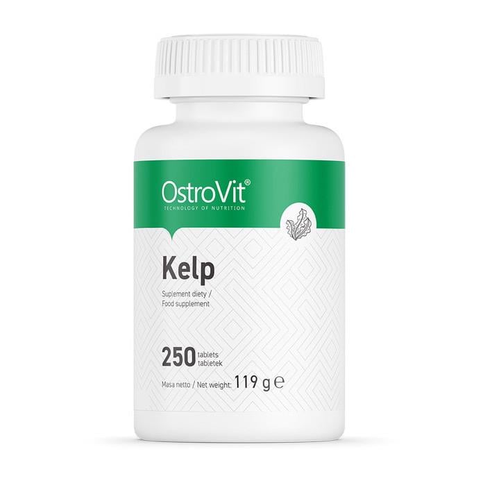 Екстракт ламінарії OstroVit Kelp 250 капс. (20298-01)