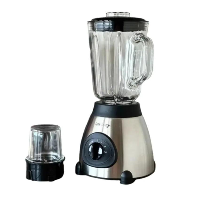 Блендер-подрібнювач Rainberg RB-2223 зі скляною чашею та міні-млином-кавомолкою 2000 Вт (1101)
