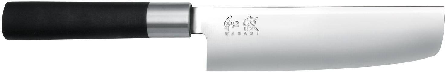 Ніж для овочів KAI Wasabi Накірі 165 мм (6716N)