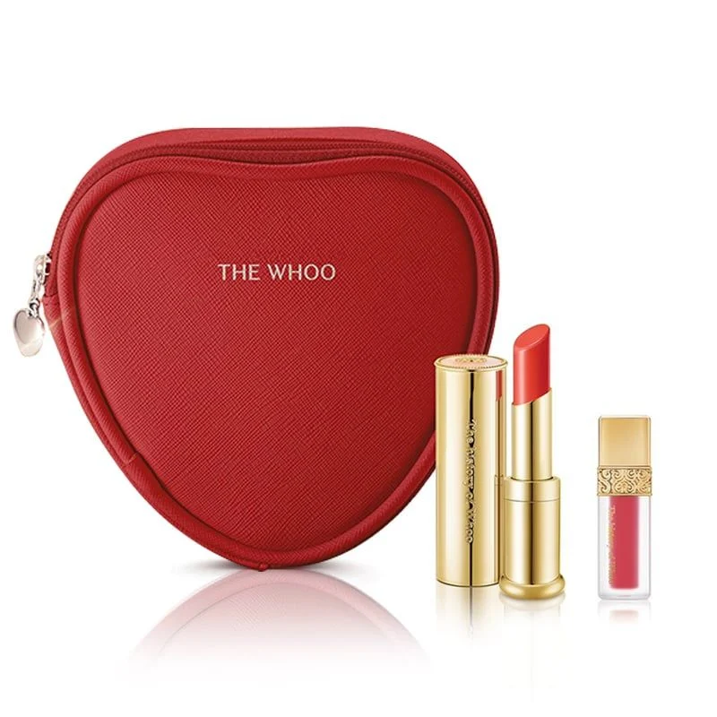 Набор для ухода за губами в косметичке The history of whoo gongjinhyang Red (8809949480636)