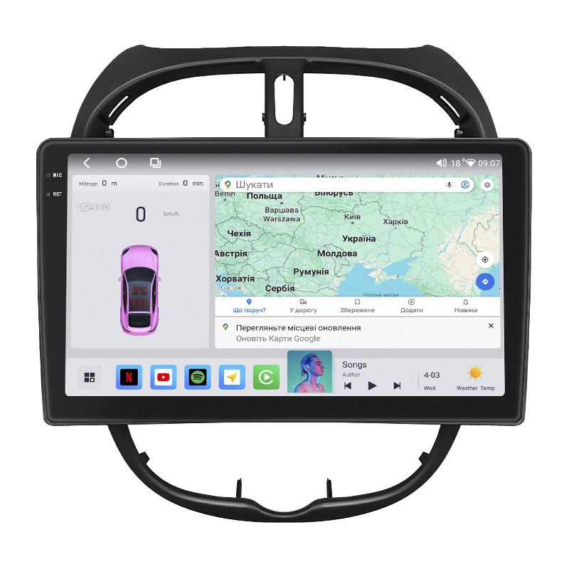 Автомагнитола штатная Lesko для Peugeot 206 1998 9" 4/64 QLED CarPlay/4G/W-F/GPS 360°