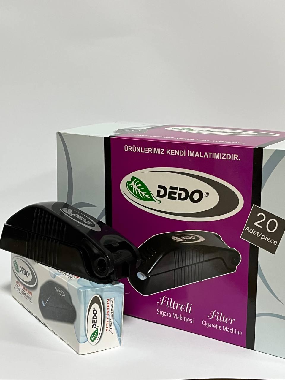 Машинка для сигарет DEDO 20 шт. Черный - фото 3 Машинка для сигарет DEDO 20 шт. Черный - фото 3