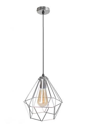 Підвісний світильник MSK Electric Sierra NL-0537 в стилі лофт E27 40 Вт IP 20 Хром (1529027982)