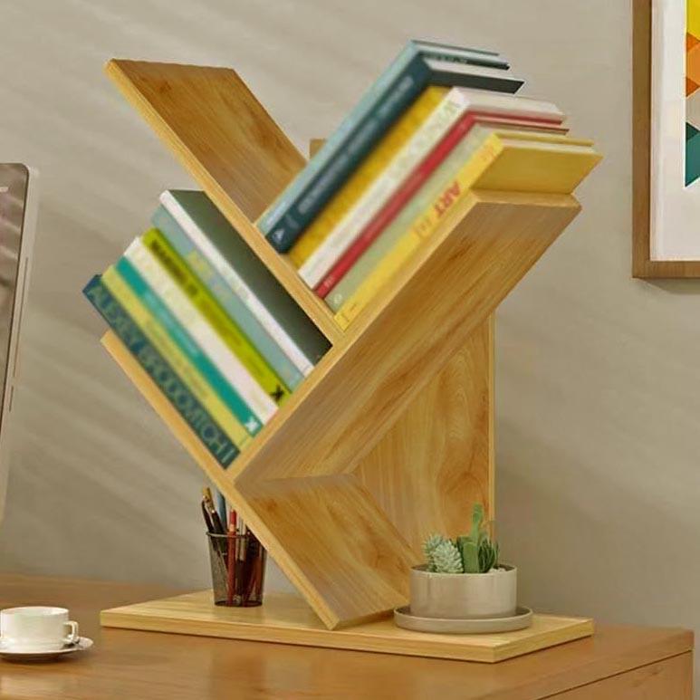 Полка книжная настольная из дерева Лютос Карри (КПА-011503) Полка книжная настольная из дерева Лютос Карри (КПА-011503)