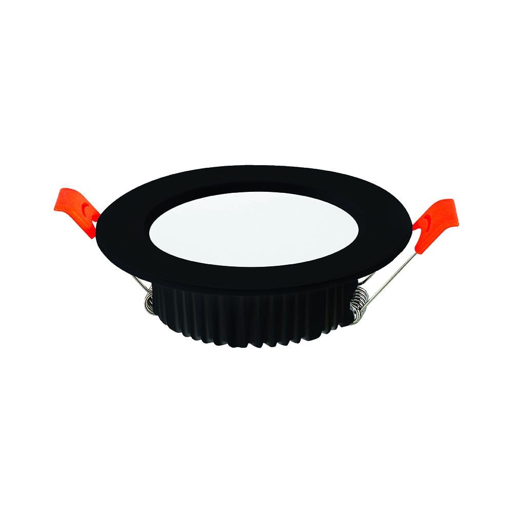 Светильник встроенный точечный HOROZ ELECTRIC ALEXA-8 3CCT 8W Черный