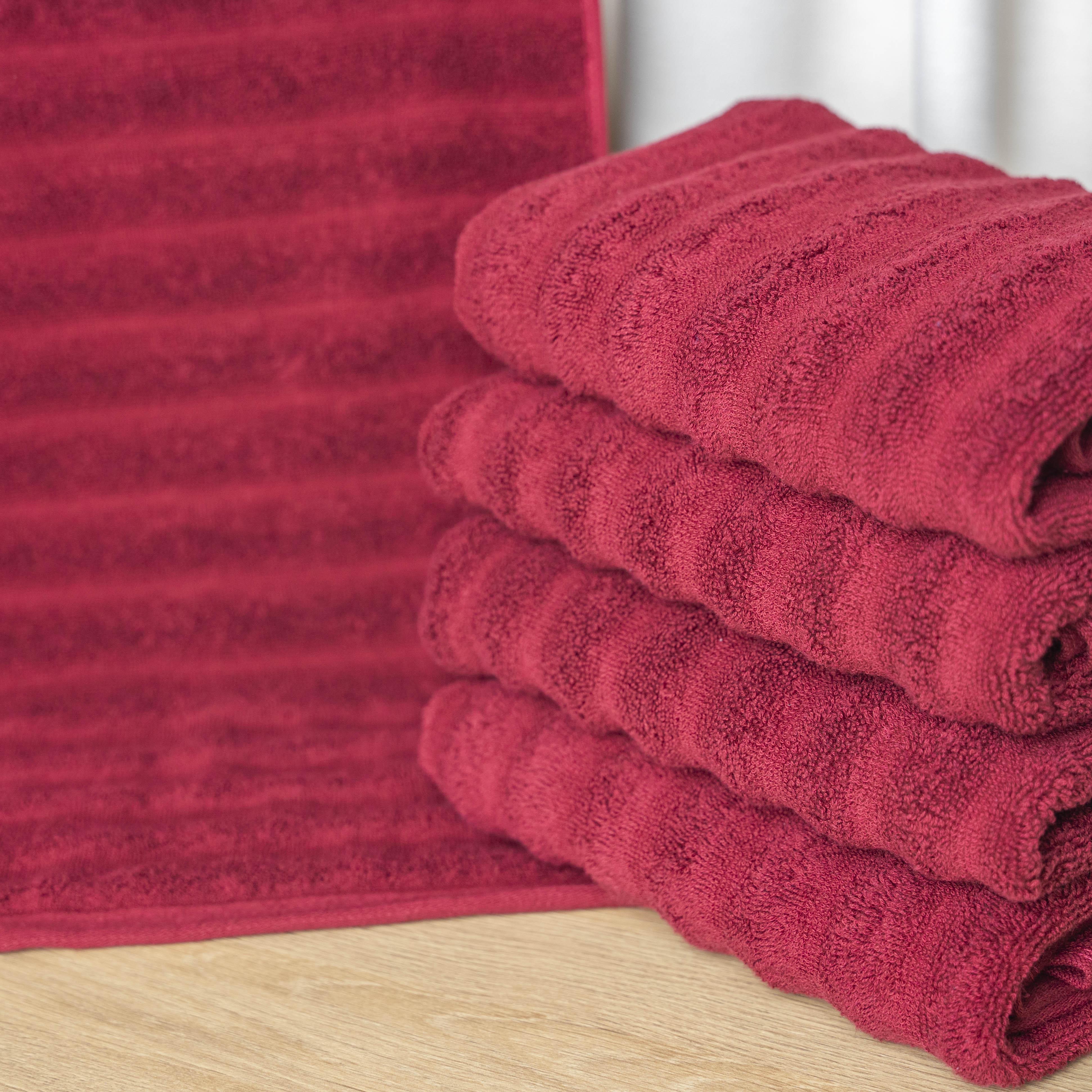 Полотенце для лица Шарпей 50x90 см Бордовый (88943)