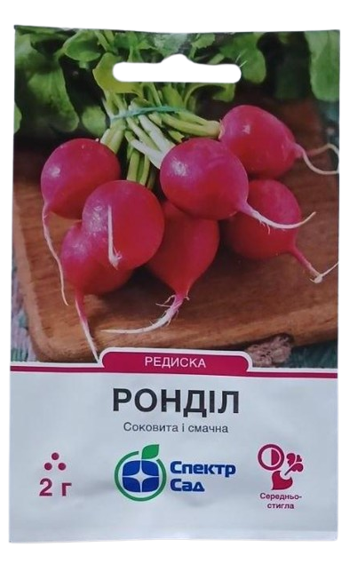 Насіння Редиска Ронділ рання 2 г