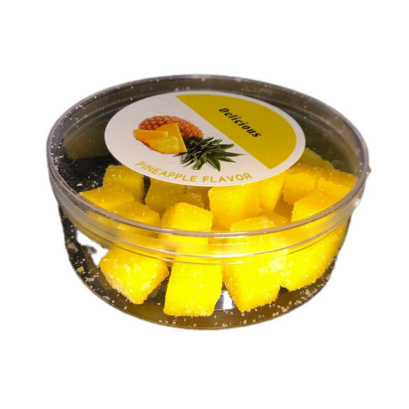 Мармелад із ананасу натуральний Pineapple Flavour Delicious в упаковці 250 г (PFD-1)