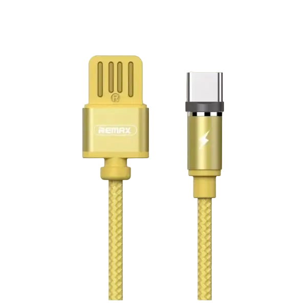 Кабель Remax RC-095 A USB Type-C Gravity 1 м Золотий (6954851280989)
