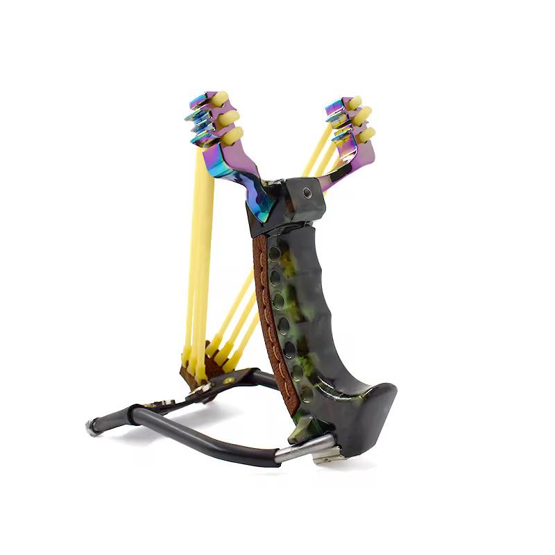 Рогатка металева SFU Chameleon з упором під руку для риболовлі/полювання (0005) - фото 3 Рогатка металева SFU Chameleon з упором під руку для риболовлі/полювання (0005) - фото 3