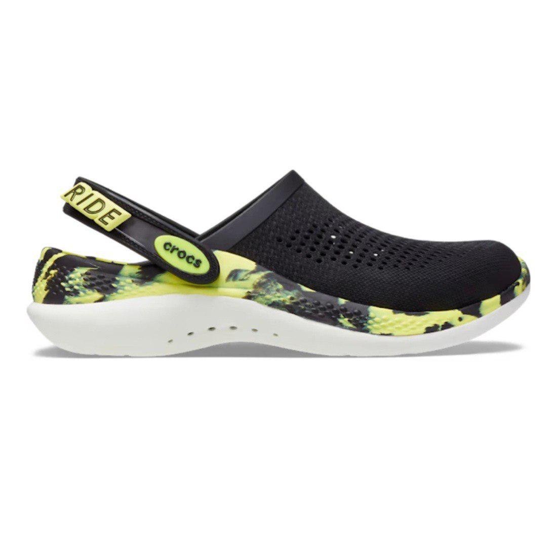 Сабо Crocs LiteRide 360 M4W6 р. 36 Black/Citrus