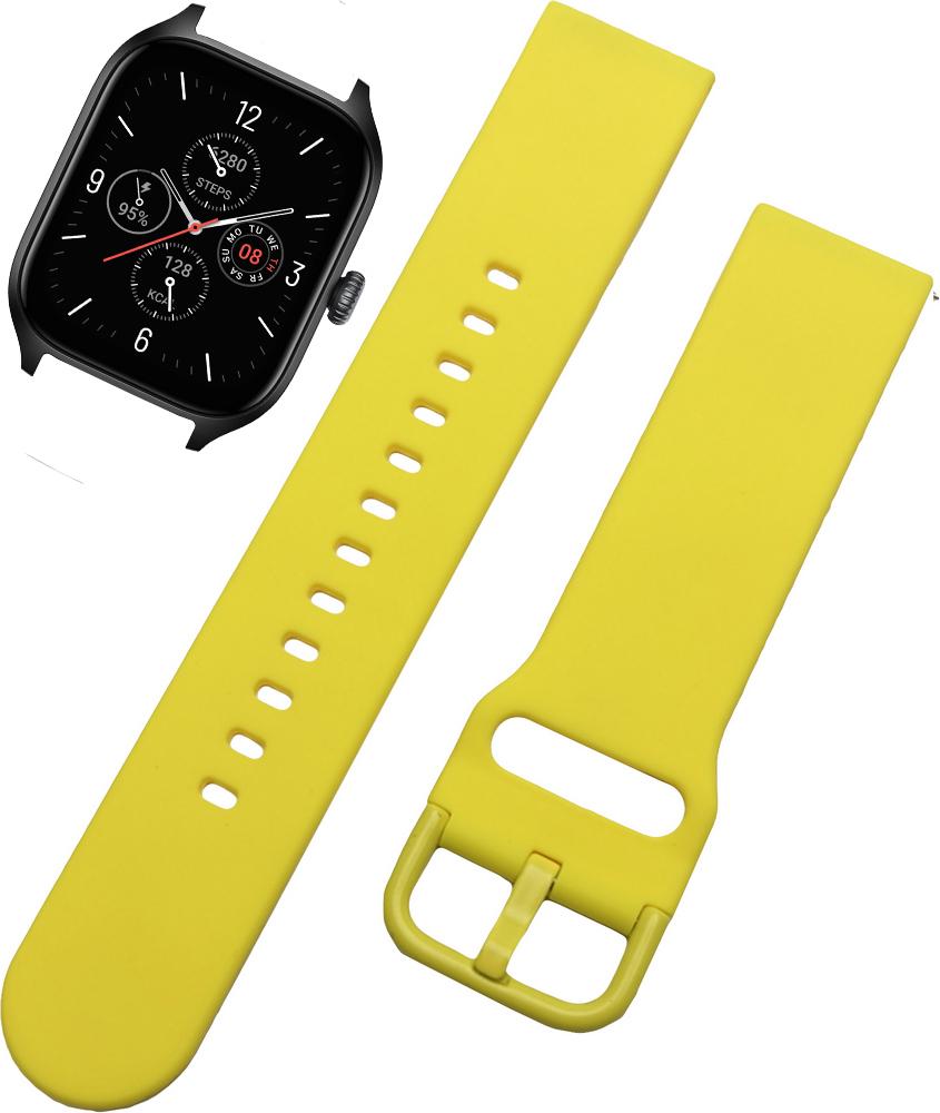 Ремінець Matte Style для Amazfit GTS 4/mini Citric (29516-38) - фото 2 Ремінець Matte Style для Amazfit GTS 4/mini Citric (29516-38) - фото 2