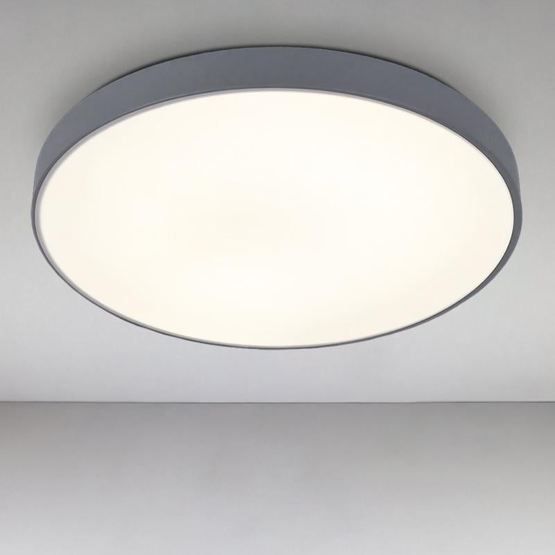 Люстра потолочная светодиодная Light House LS-17082 LED 2x48 W Серый (16266)