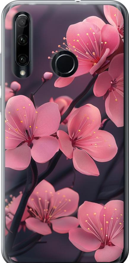 Чехол на Huawei Honor 20 Lite Пурпурная сакура (6075u-1832-42517)