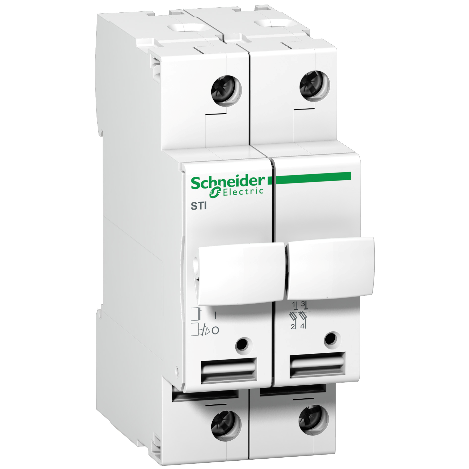 Разъединитель предохранителя Schneider Electric STI 2P 20A 400 В 8,5x31,5 мм (A9N15650)