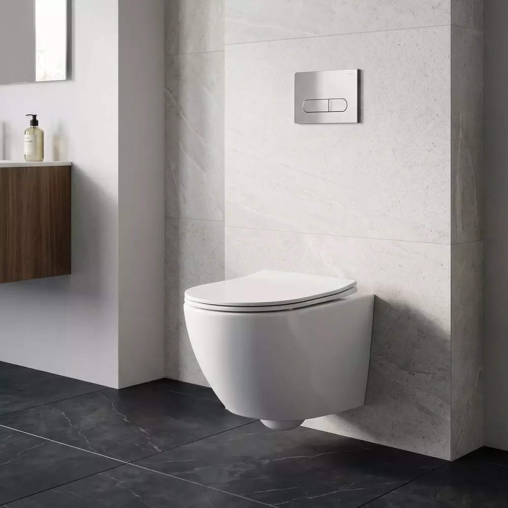 Унитаз подвесной Devit Universal DUN30201111W безобедочный с крышкой Soft-Close и Vortex Flush Белый (35113326)