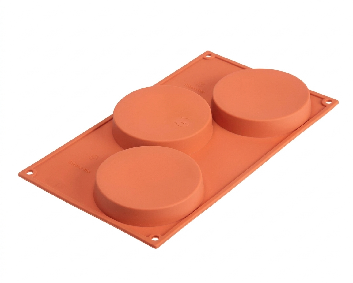Форма для десертов Martellato Sponge Base круг силикон 103х20 мм 3 шт. (SF042)