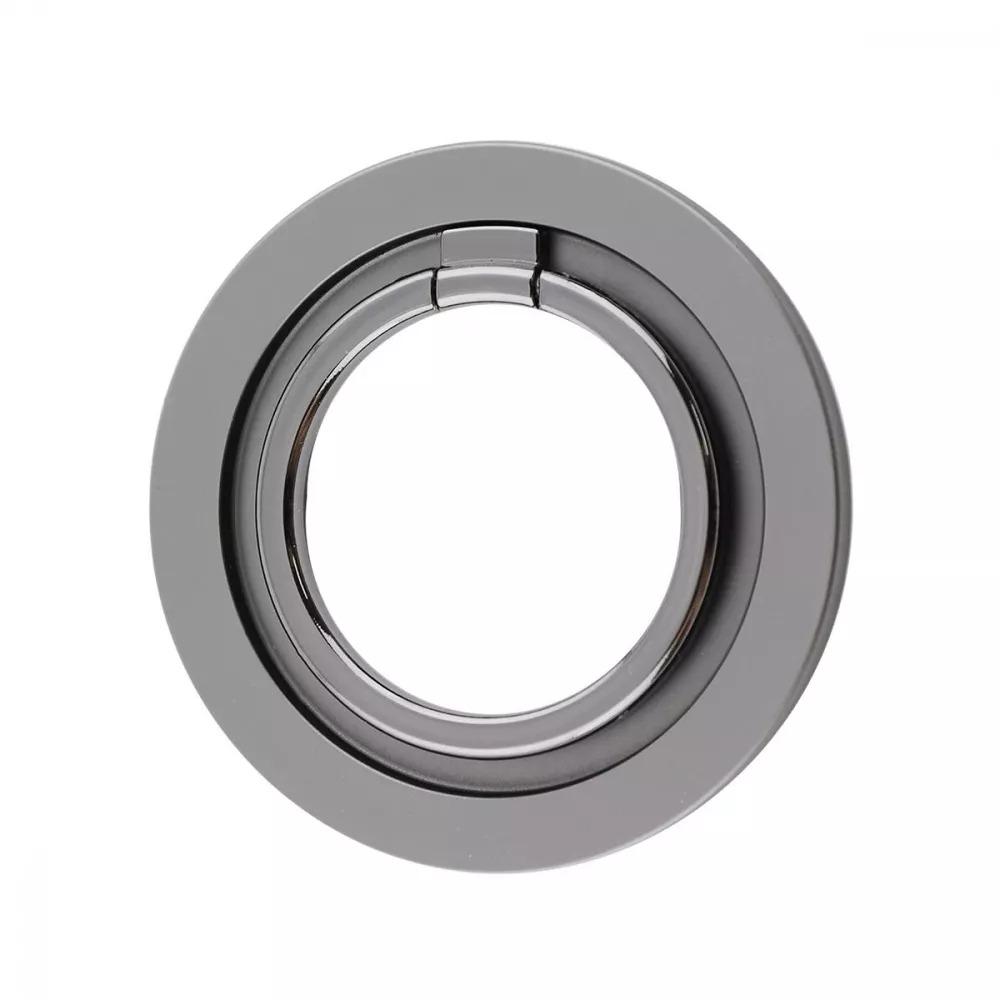 Держатель-кольцо для телефона MagSafe Magnetic Ring Holder Pro с подставкой Темно-серый (13925609)