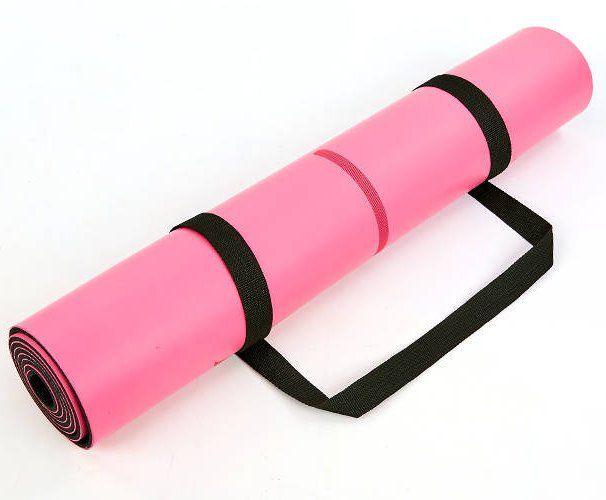 Килимок для йоги з розміткою FI-8307 Рожевий (56429014) - фото 2 Килимок для йоги з розміткою FI-8307 Рожевий (56429014) - фото 2