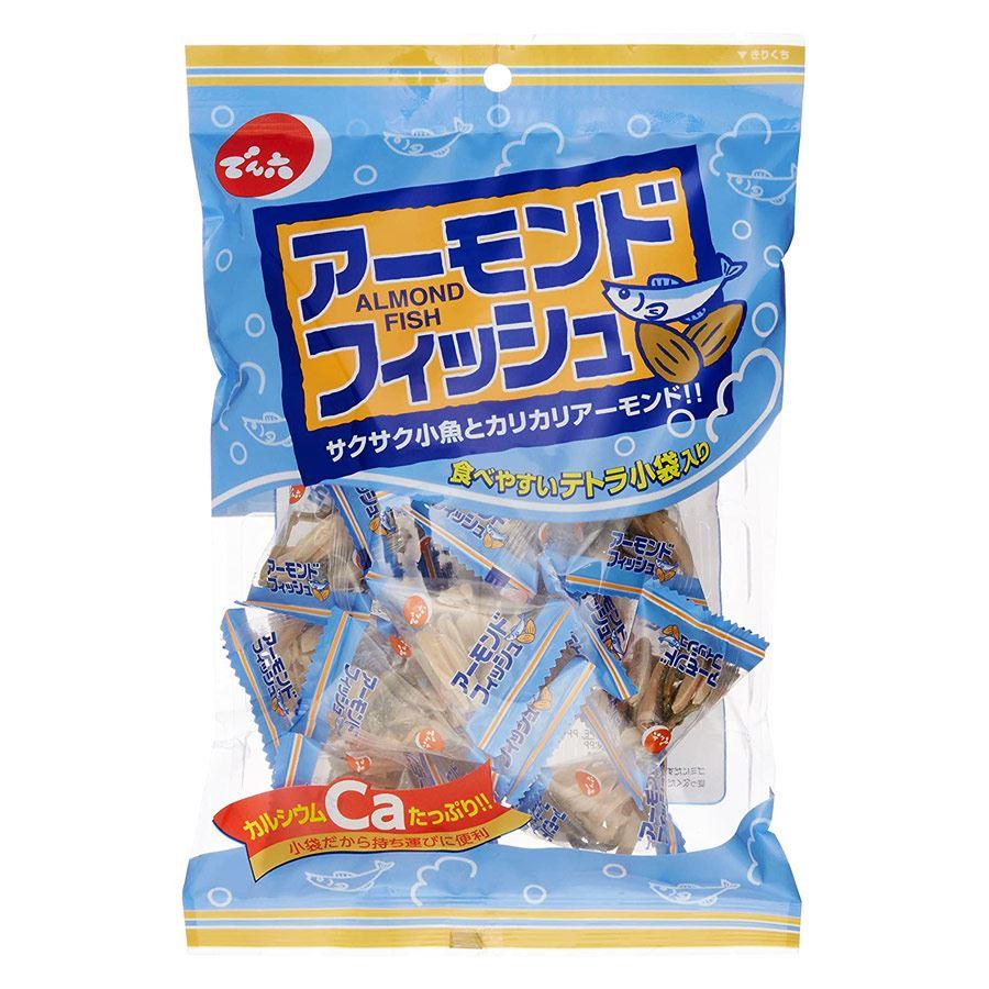 Миндаль с сушеными мальками DENROKU Almond Fish 72 г