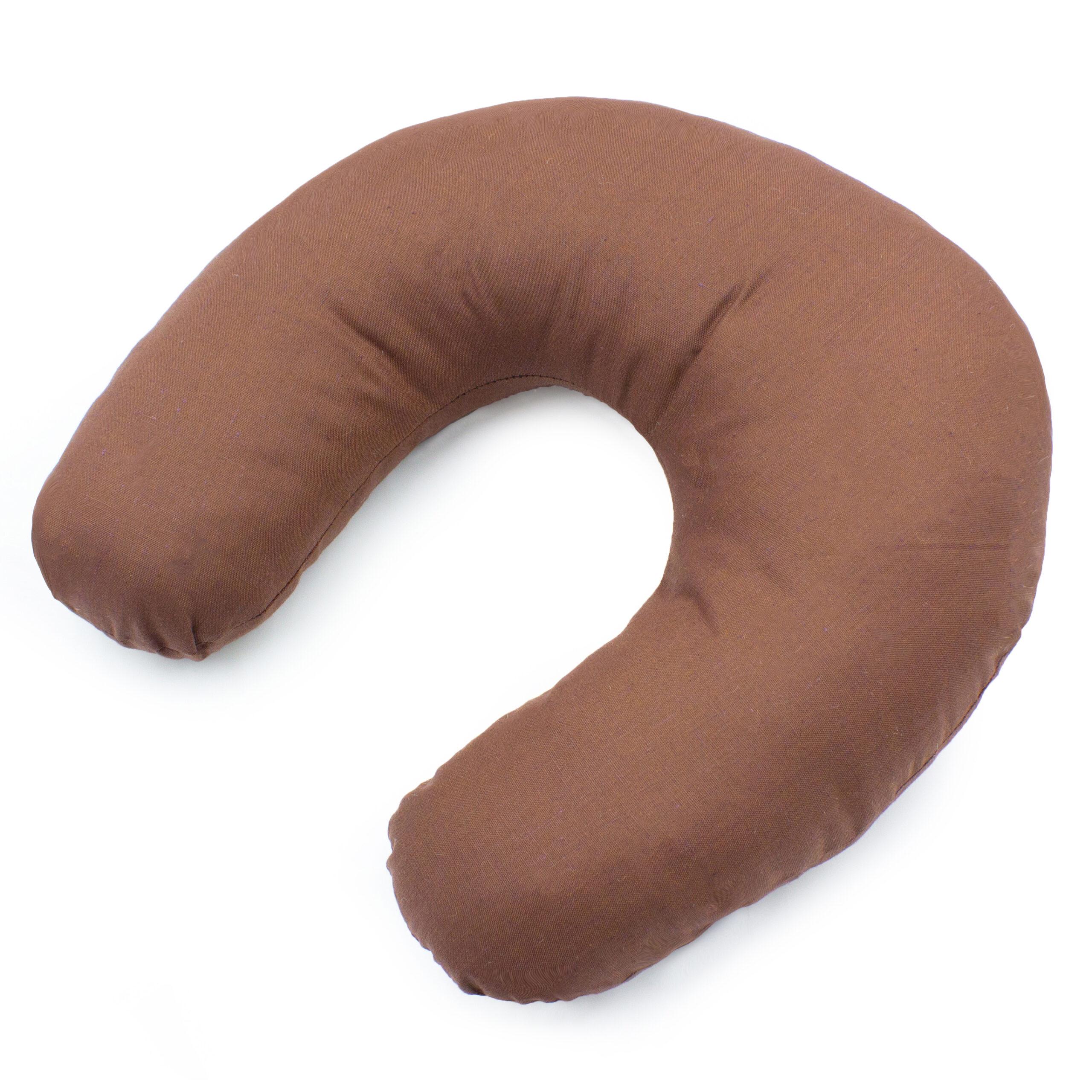 Подушка для путешествий MirSon №8740 Naturale Line 19-1217 Chocolate Perla 50% Memory 30х35х10 см (2200006348252)