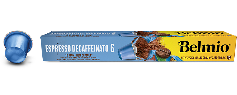 Кава в капсулах Belmio Espresso Decaffeinato формату Nespresso