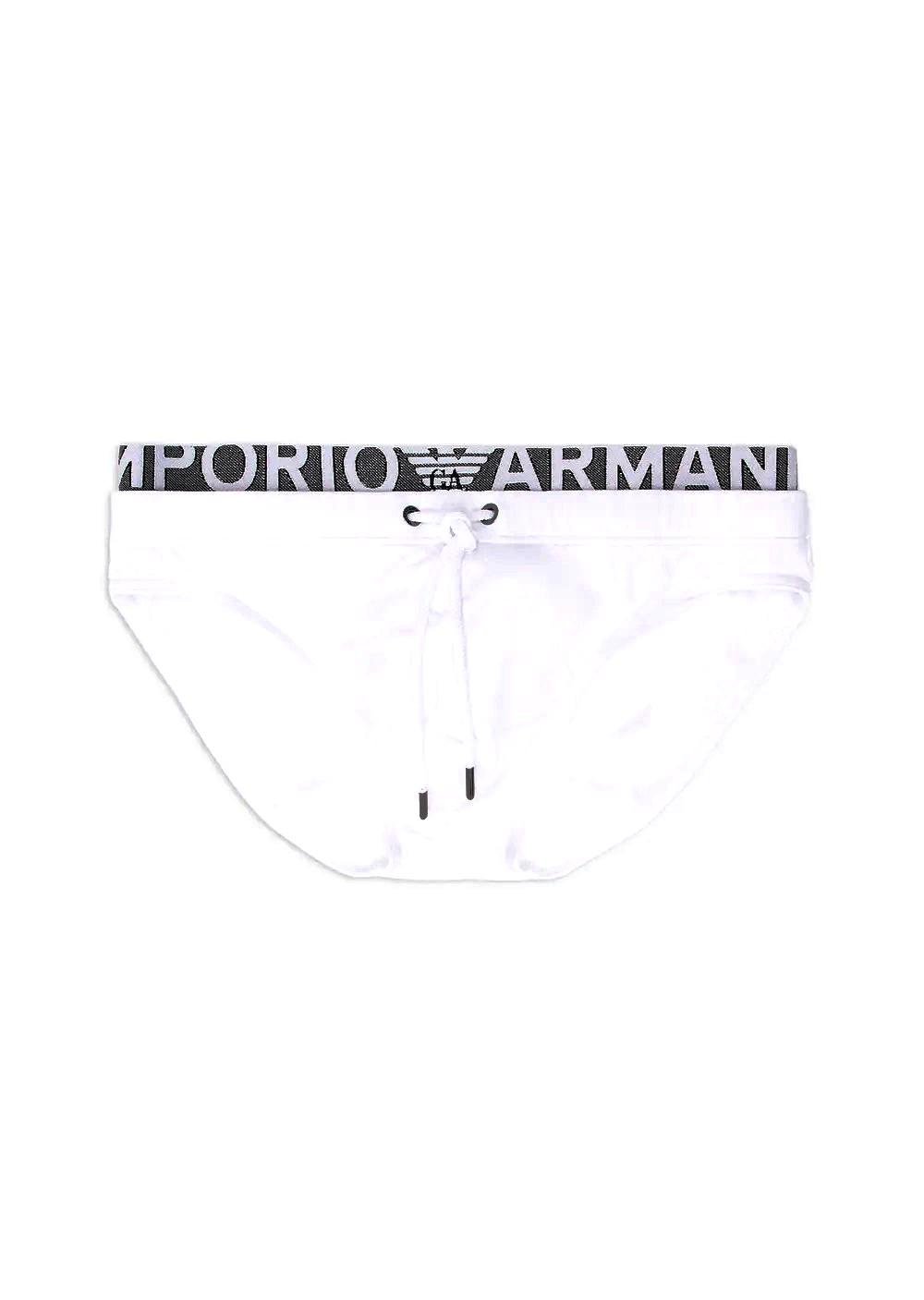 Плавки чоловічі Emporio Armani 48 Білий (3P404-211734bia)