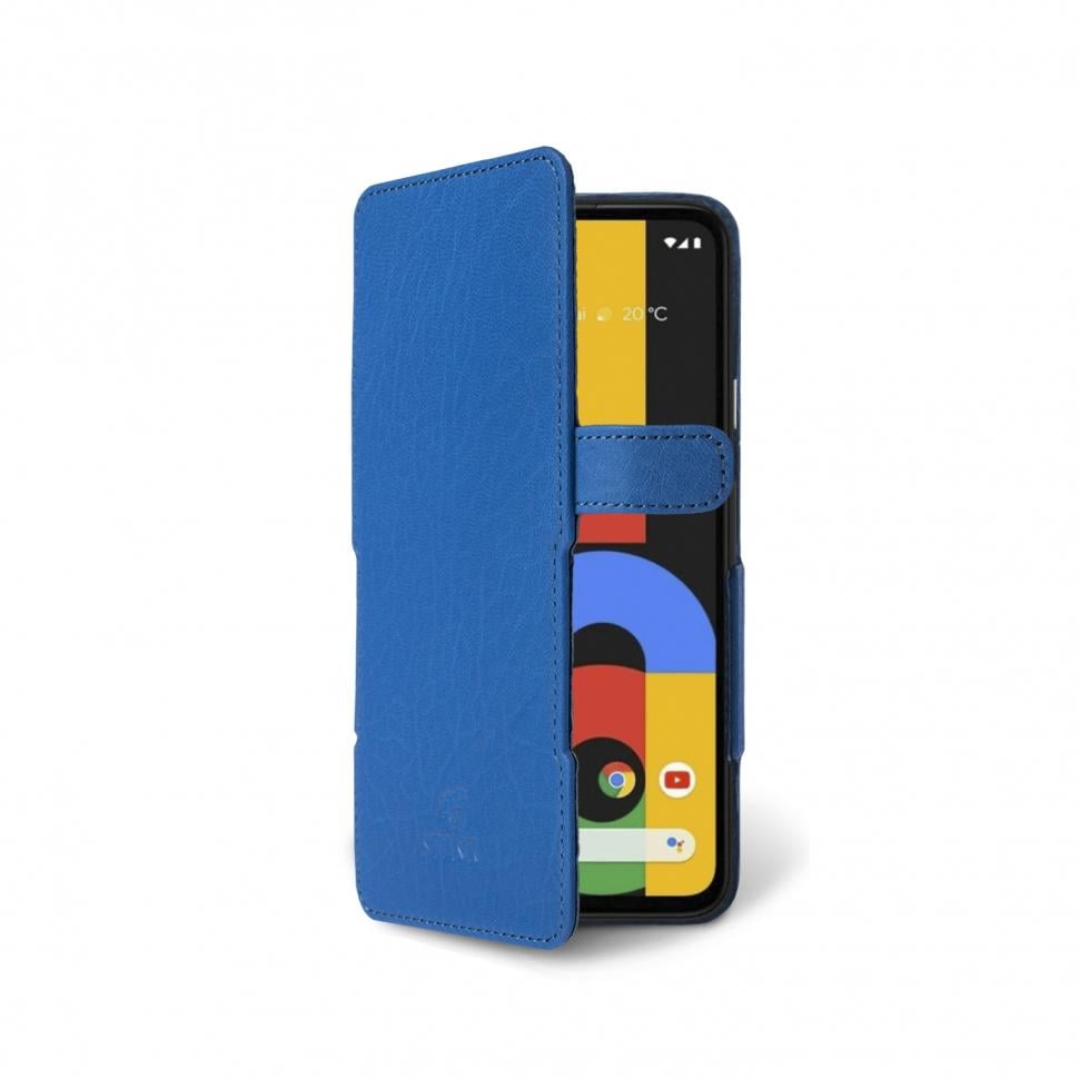 Чехол книжка Stenk Prime для Google Pixel 4a Ярко-синий (68183)