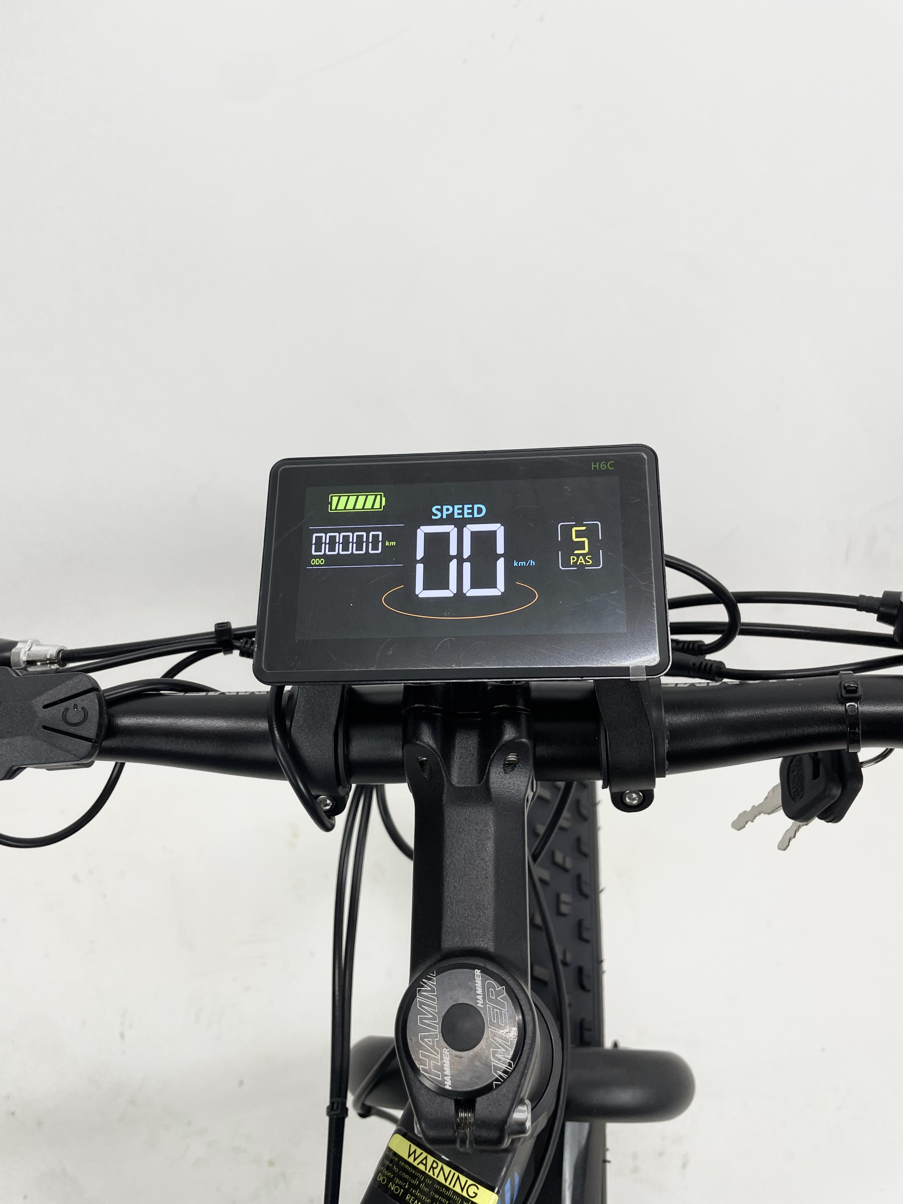 Електровелосипед Hammer Fatbike 26 750W 48V 21Ah (HF-750-48-21) - фото 4 Електровелосипед Hammer Fatbike 26 750W 48V 21Ah (HF-750-48-21) - фото 4