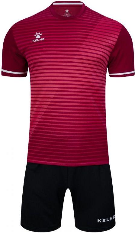Футбольна форма дитяча Kelme Malaga 160 см Бордовий/Чорний (3803169.9691) - фото 2 Футбольна форма дитяча Kelme Malaga 160 см Бордовий/Чорний (3803169.9691) - фото 2