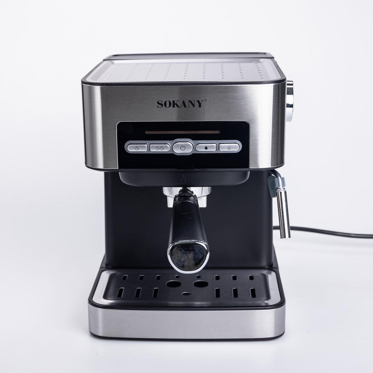 Кофеварка с трубкой Sokany для дома 850 Вт 1,6 л (5931) - фото 8