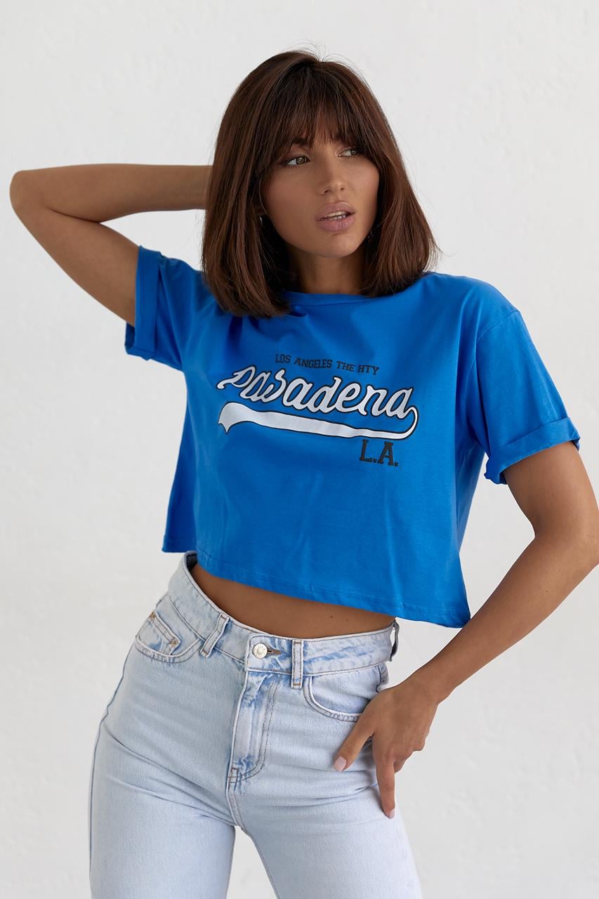 Футболка "Pasadena" S Синий (10959734)