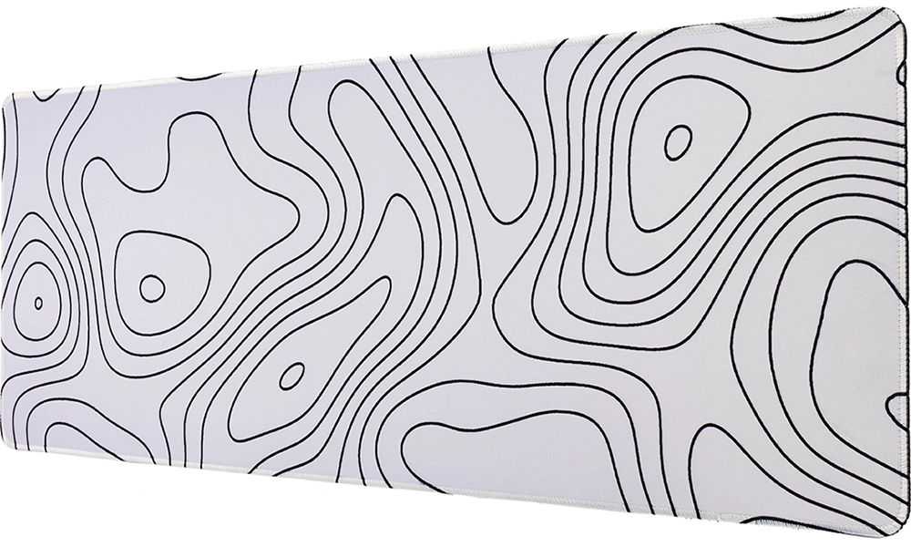 Игровая поверхность Deyric Topography 800х300х3 мм Speed/Control White (CX-GTT10-WE)