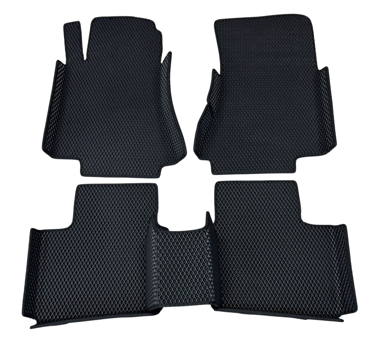 Коврики EVA с бортиками в салон для Opel Omega B 1994-2003 гг. Черный (2384587117)