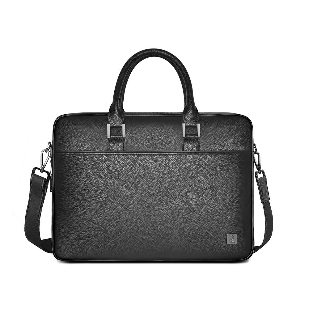 Сумка для ноутбука WIWU Master Fingerprint Lock Brief Case с замком на отпечатки пальцев 16" Black (6976195096989)