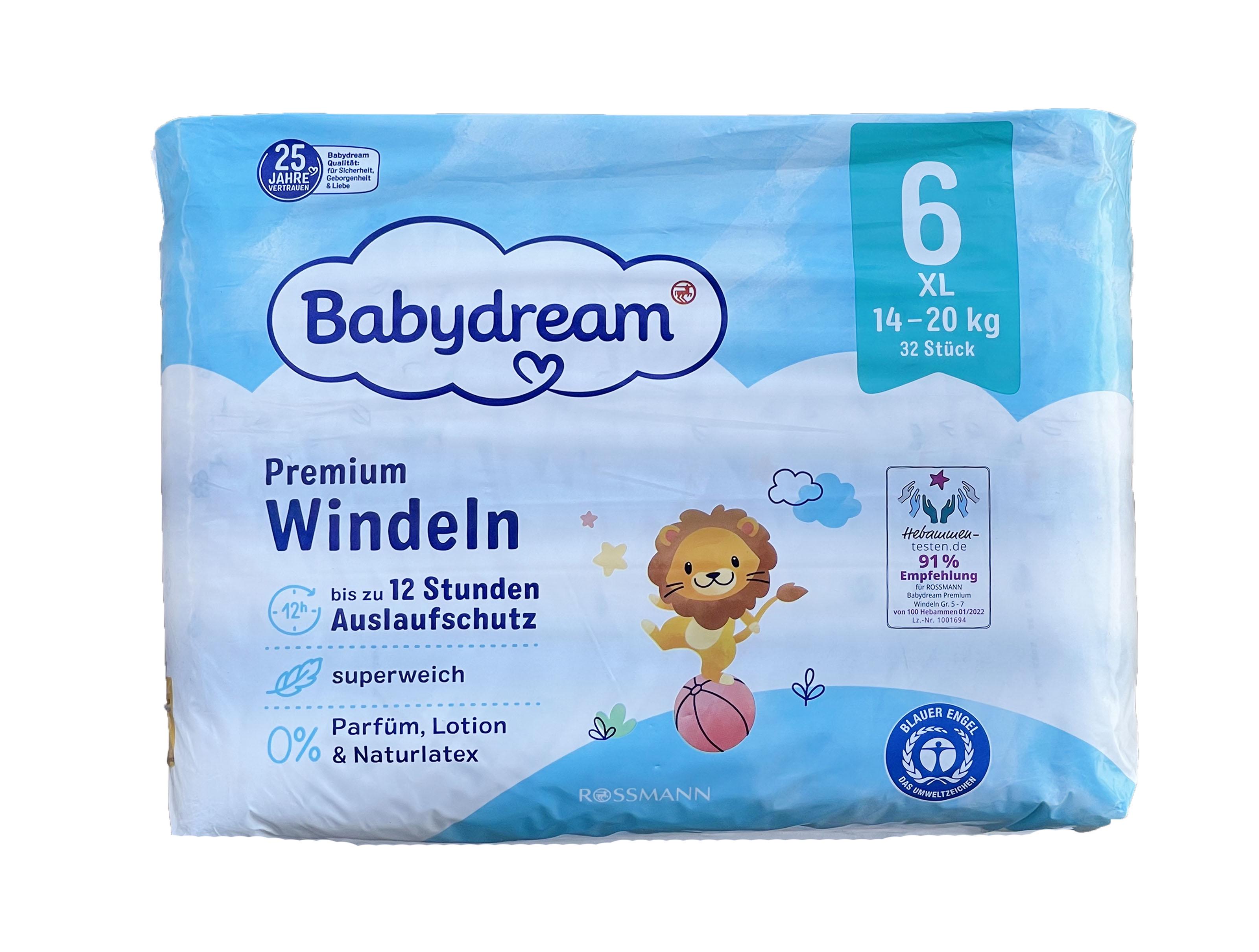 Підгузники Babydream Premium 6 XL 14-20 кг 32 шт. (11003826) - фото 1