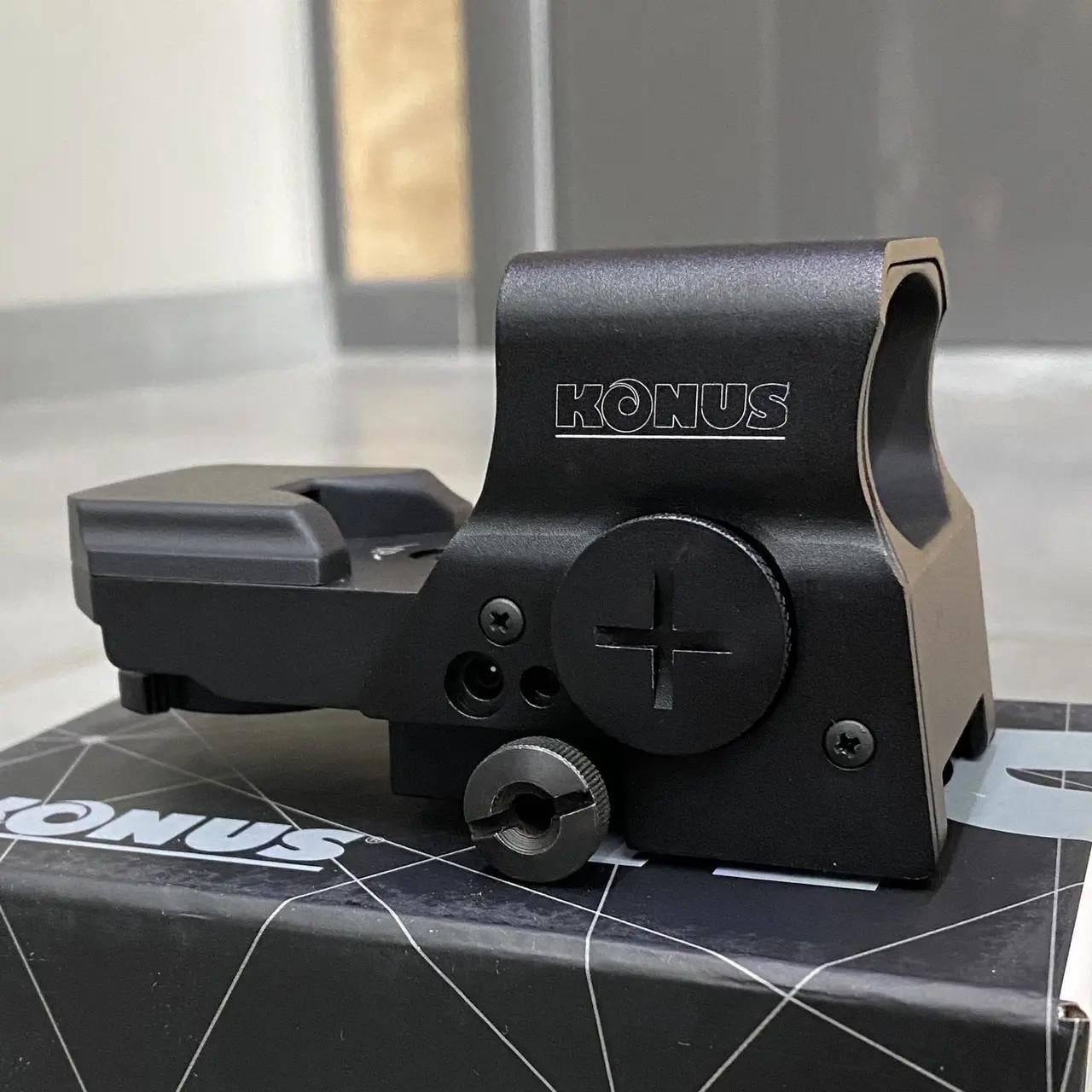 Приціл коліматорний Konus Sight-PRO R8 з підзарядкою 8 сіток кріплення на 22/11 мм (243879) - фото 2