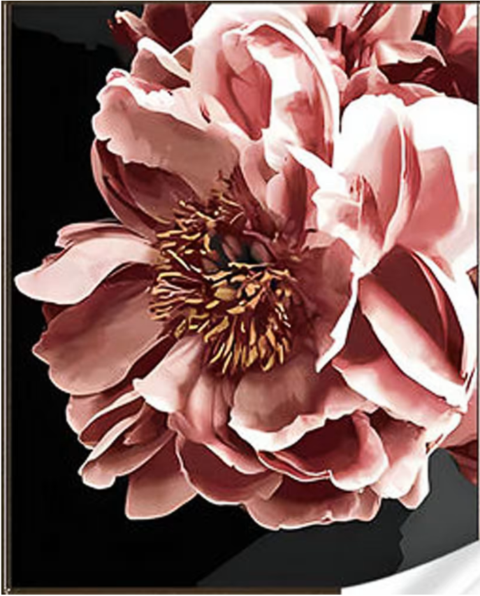 Алмазная мозаика Strateg Нежный цветок 30х40 см ( HEG86910 )