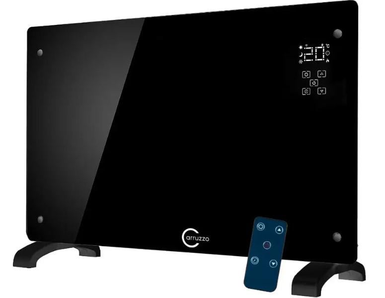 Обігрівач конвекційний Carruzzo Q20F1 2в1 Wi-Fi SMART 2500 Вт Чорний (4843)