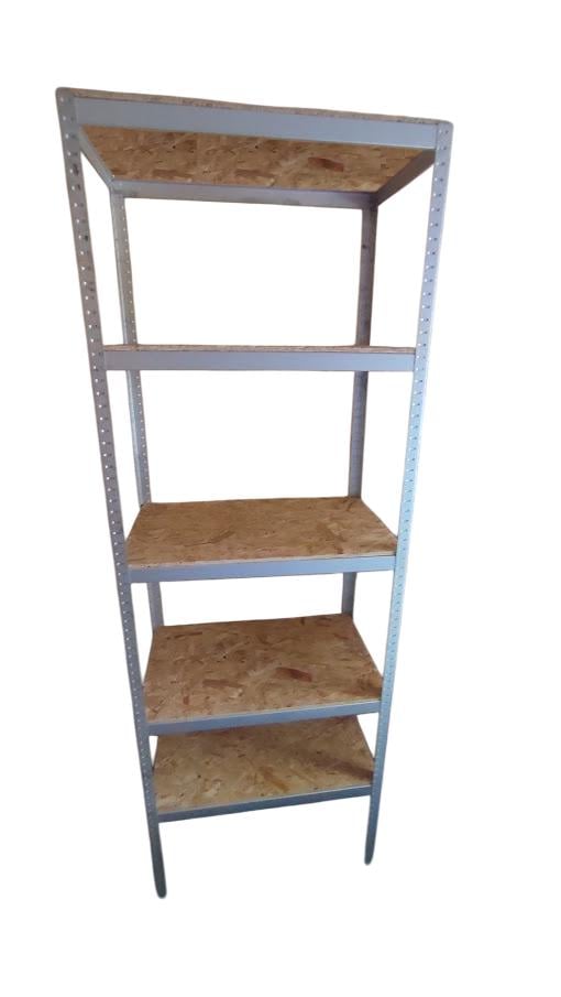 Стеллаж складской металлический 5 полок 2000х690х415 мм (2267)